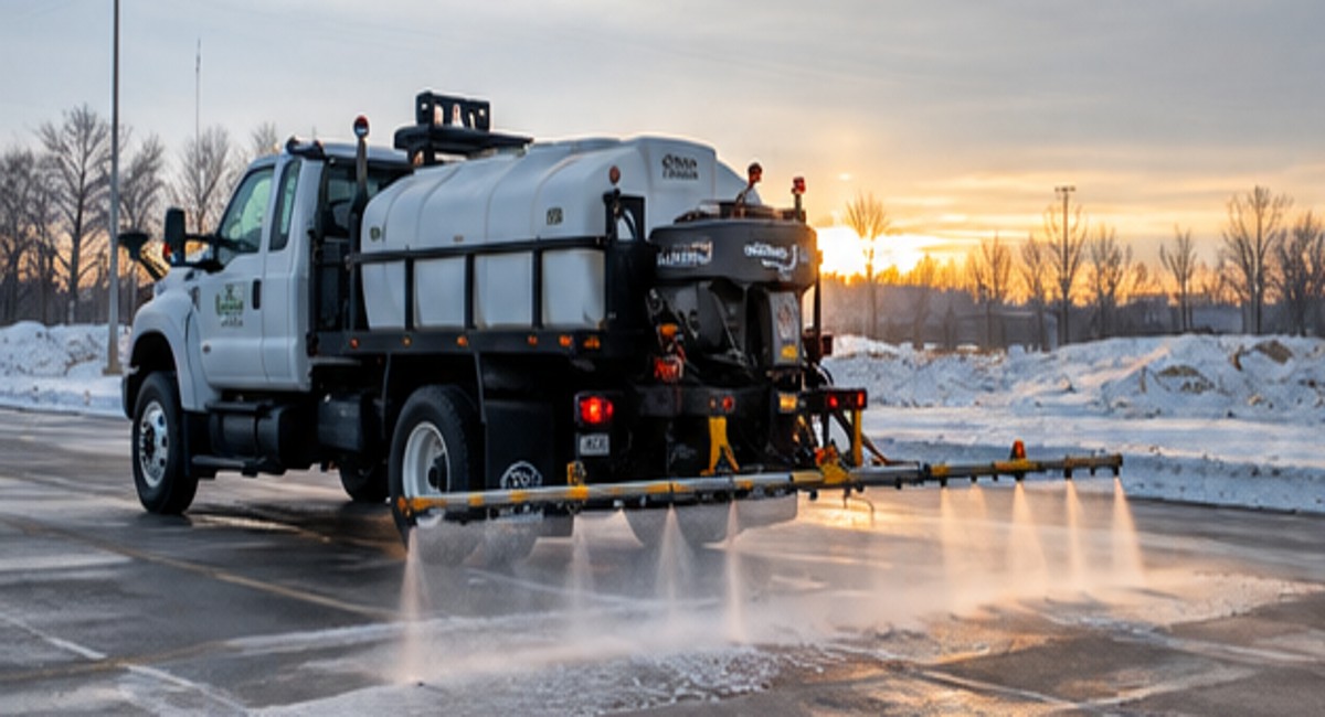 Commercial brine pretreatment